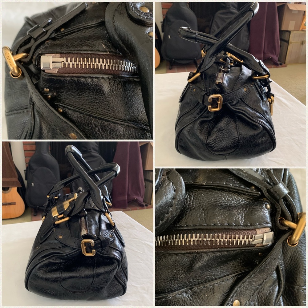 CHLOÉ Leather Paddington Bag - Picture 3 of 8
